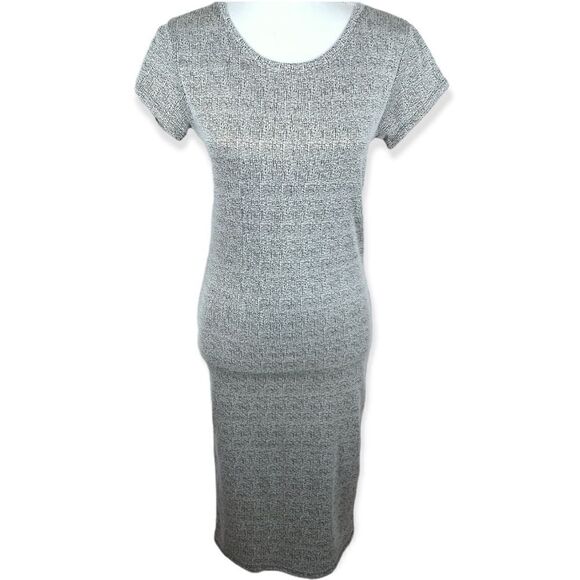 COTTON ON BLACK & WHITE BODYCON DRESS SZ.S EUC - Picture 1 of 8